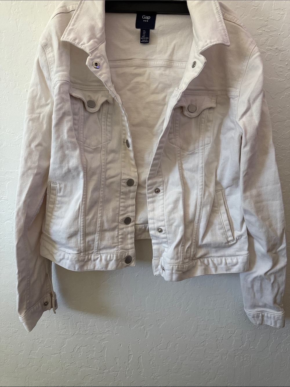 GAP Light Cream Denim Jacket